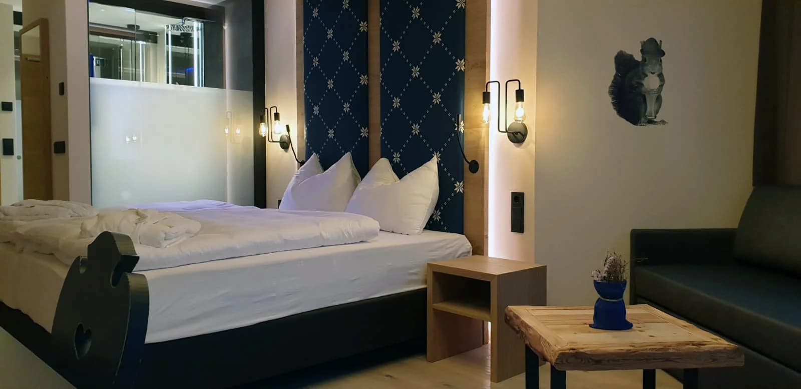 Hotel lounge wall art