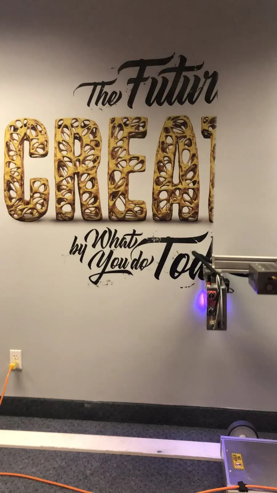 Corporate office wall print