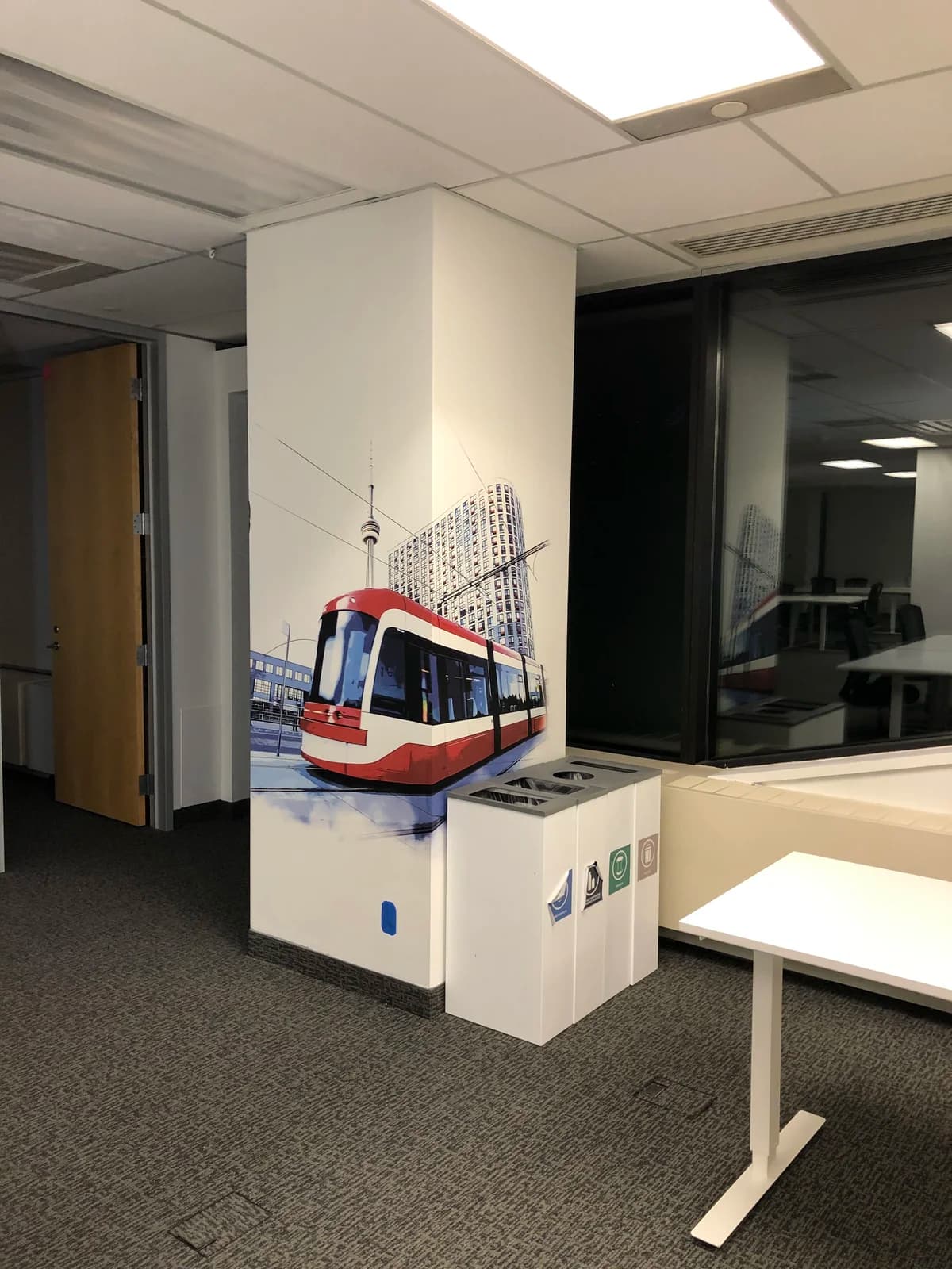 Reception wall print