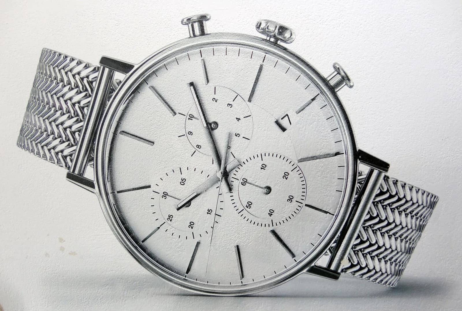 Watch detail wall art